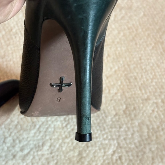 Pour La Victoire Black Stiletto Heels - Picture 9 of 16